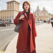 INMAN 茵曼 1883061125 女士风衣