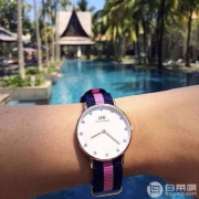 镇店之宝，Daniel Wellington 丹尼尔惠灵顿 0952DW女款时尚腕表