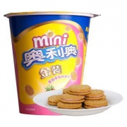 OREO 奥利奥 Mini金装 草莓味饼干 55g