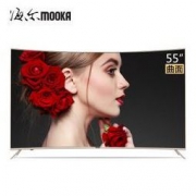 MOOKA 海尔模卡 Q55X31J 55英寸 4K曲面 液晶电视