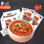 新口味 白象 韩国辣白菜风味 方便面5包共575g