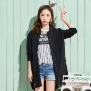 Semir 森马 女士长款风衣 *2件