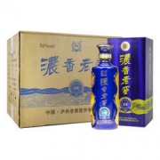 泸州老窖 浓香老窖 蓝耀52度 白酒 500ml*6 整箱装