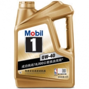 2日0点：Mobil 美孚 金装美孚1号 全合成机油 0W-40 SN级 4L装