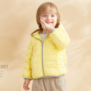 A类品质 KUB 可优比 90%白鸭绒 儿童 羽绒服