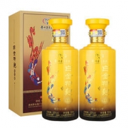 贵州茅台集团出品 贵宾版 白金特曲白金酒 500ml*2瓶 礼盒装