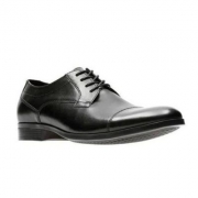 US9码，CLARKS 其乐 Conwell Cap 男士真皮正装鞋 Prime会员免费直邮含税