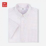 UNIQLO 优衣库 408029 男士短袖格子衬衫
