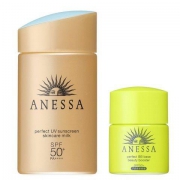 ANESSA 安热沙 金瓶防晒霜 60ml 2018年版 +赠品