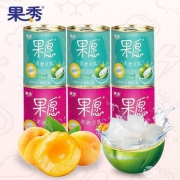果秀 糖水黄桃罐头425g*3罐+椰果425g*3罐