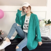 女神必备单品！18秋冬新款！奴希格尔 中长款针织衫