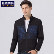 yaloo 雅鹿 秋季时尚夹克 有连帽款
