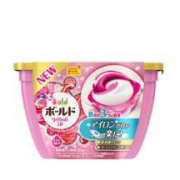 宝洁 日本原装 碧浪3D洗衣凝珠 粉色花果香18粒