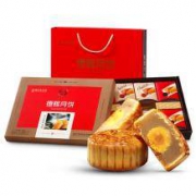德辉 中秋月饼礼盒 6味8饼 500g