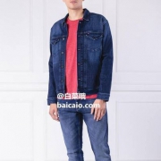 Tommy Hilfiger副线，Tommy Jeans 男士牛仔外套 S码 Prime会员免费直邮含税