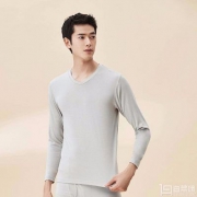 S码，网易严选 男士色拉姆保暖内衣套装 2色