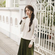 INMAN 茵曼 G1881302617 女士针织衫