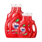 京东PLUS会员：OMO 奥妙 洗衣液 16斤超值除菌除螨套装 3kg*2+1kg*2