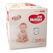 HUGGIES 好奇 铂金装 婴儿纸尿裤 L号 96+8片