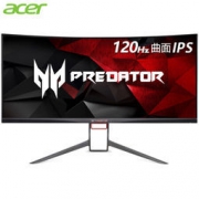 4日0点：acer 宏碁 Predator 掠夺者 X34P 34英寸 IPS曲面电竞显示器（3440×1440、G-Sync、120Hz）