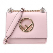 FENDI 芬迪 KAN I LOGO系列 8BT286 2IH F10VK 女士单肩斜挎包 +凑单品