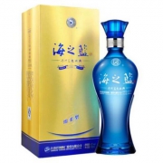 洋河 蓝色经典 42度 海之蓝绵柔型1000ml*2瓶 送礼品袋 ￥338包邮