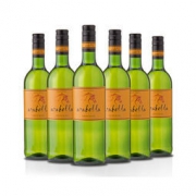 南非进口红酒 艾拉贝拉 Arabella 白诗南干白葡萄酒750ml*6瓶整箱