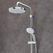 GROHE 高仪 27389001+34598000 恒温浴室淋浴双花洒套装