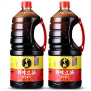 中坝酱油 鲜味生抽 1.8L*2瓶