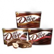 9日0点：Dove 德芙巧克力 多口味可选 3碗装 720g