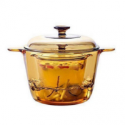 VISIONS 康宁 B06X3VQTYM 3.5L 晶彩透明锅 + 1.2L 炖盅