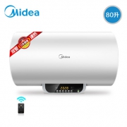 美的（Midea）   F80-21WB1(E) 储水式电热水器 80L 可遥控 1级能效