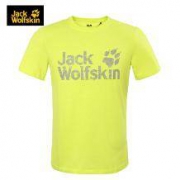 限尺码：Jack Wolfskin 狼爪 男士短袖休闲T恤