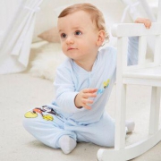 Disney baby 迪士尼宝宝 DA642GA18N0180 婴儿长袖连体衣 *2件