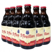 St-Feuillien 圣佛洋 棕啤酒 礼盒装 330ml*6瓶 *3件