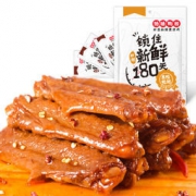 绝味 黑鸭甜辣鸭翅 200g *7件