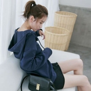 QFOUR 女士 学院风 长袖卫衣