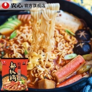 农心 韩式部队锅拉面 酸辣火腿风味130g*4连包