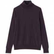 无印良品 MUJI 女式 未造成脖子刺痛感·天竺高领