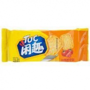 限华北、上海、安徽：Tuc 闲趣 田园番茄味 饼干 90g