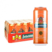 Feldschlobchen 费尔德堡 小麦白啤酒 500*24听