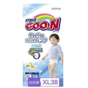 GOO.N 大王 维E系列 婴儿拉拉裤 XL38片 *2件