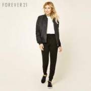 Forever21 经典简约纯色卫裤运动长裤 休闲裤