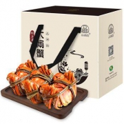 品湖韵 阳澄湖大闸蟹 公3.4-3.6两 母2.3-2.4两 4对8只 *2件