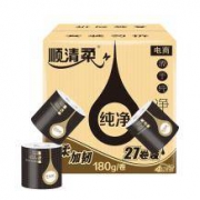21日10点： 顺清柔 纯净系列 有芯4层180g*27卷 *2件