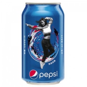 PEPSI 百事可乐 可乐型汽水 330ml*24听 *5件