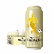 德国进口 Wurenbacher瓦伦丁小麦啤酒 500ml 24听