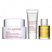 CLARINS 娇韵诗 纤体套装（塑身霜200ml+磨砂膏30ml+护理油30ml）