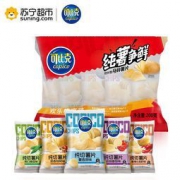 可比克 膨化零食 纯切薯片5连包 40g/包