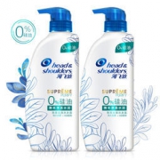 京东PLUS会员：H&S  海飞丝  无硅油洗发水套装450ml*2（持久去屑水润柔亮）*3件